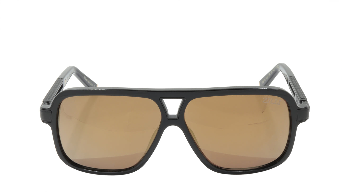 ZILLI Sunglasses Titanium Acetate Polarized France Handmade ZI 65016 C04