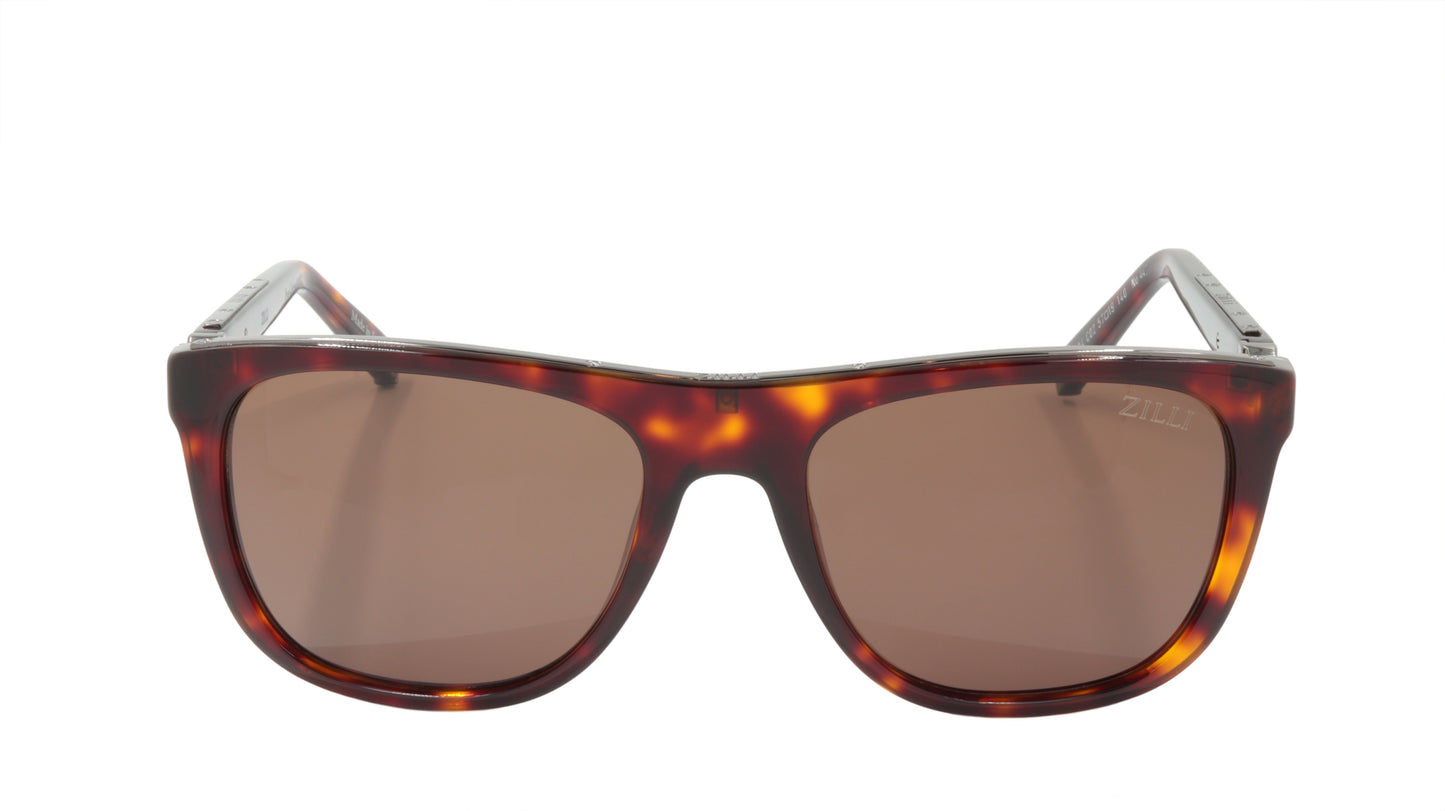 ZILLI Sunglasses Titanium Acetate Polarized France Handmade ZI 65004 C02