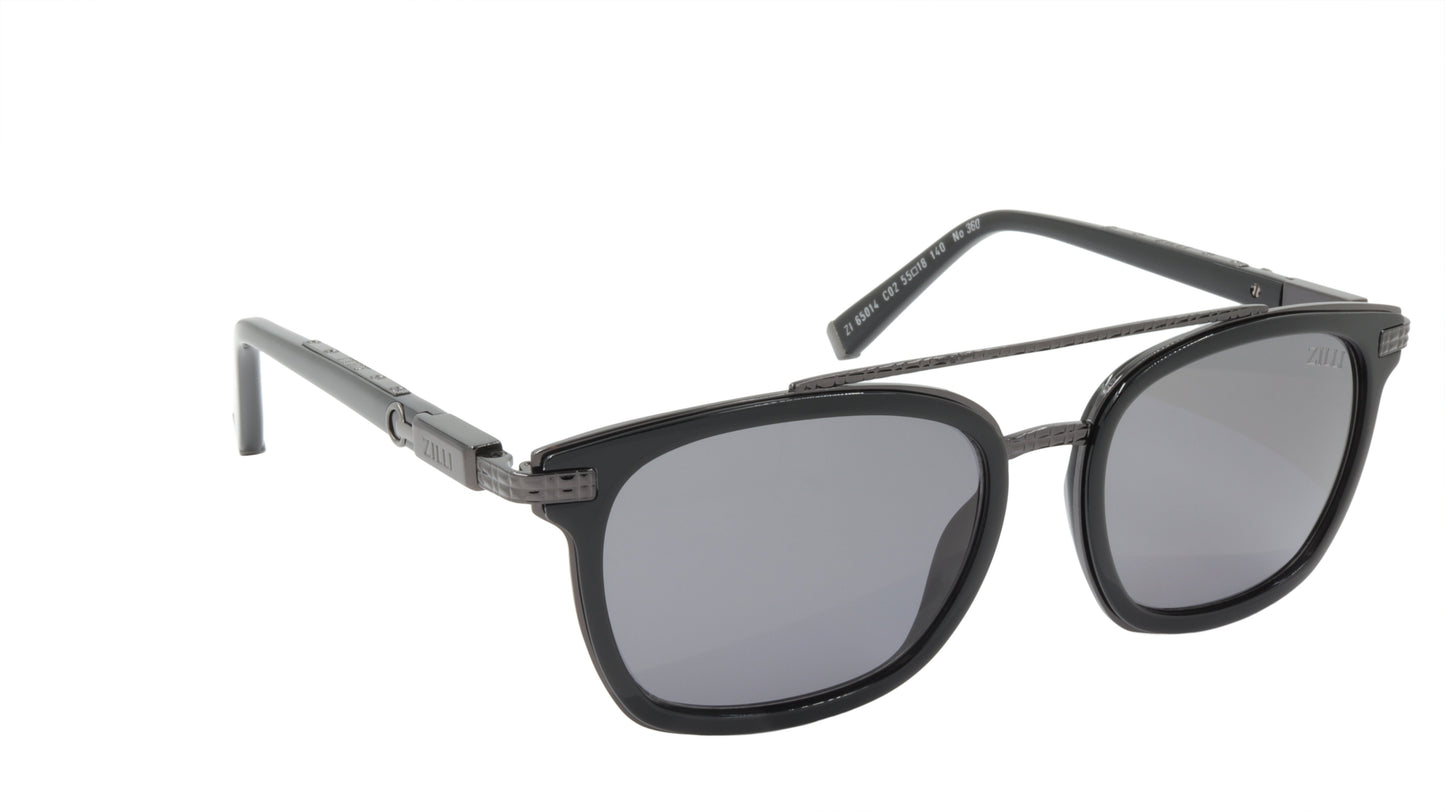 ZILLI Sunglasses Titanium Acetate Polarized France Handmade ZI 65014 C02