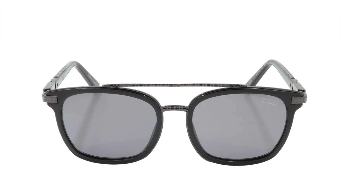 ZILLI Sunglasses Titanium Acetate Polarized France Handmade ZI 65014 C02