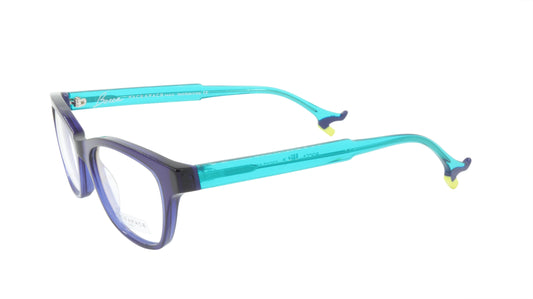 Face A Face Eyeglasses Frame BOCCA HIT 2 Col. 008 Acetate Ink Blue