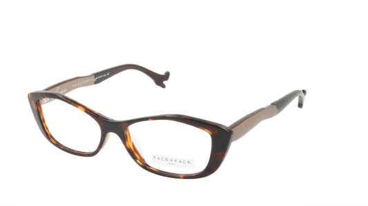 Face A Face Eyeglasses Frame BOCCA SEXY 4 Col. 476 Acetate Tortoise Beige Brown
