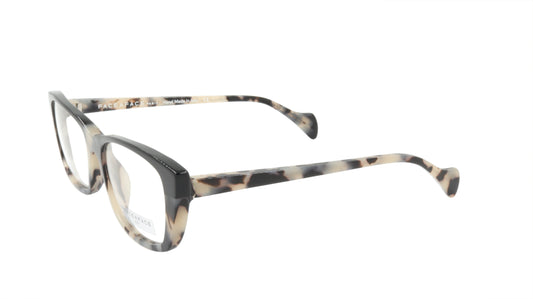 Face A Face Eyeglasses Frame SELMA 2 Col. 7407 Acetate Congo Camouflage Black