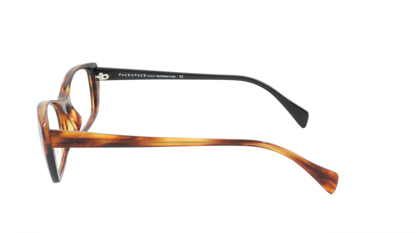 Face A Face Eyeglasses Frame WINDS 2 Col. 167 Acetate Brown Horn