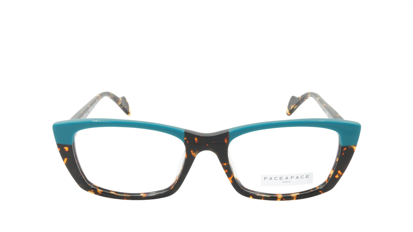 Face A Face Eyeglasses Frame SELMA 2 Col. 2056 Acetate Spotted Tortoise