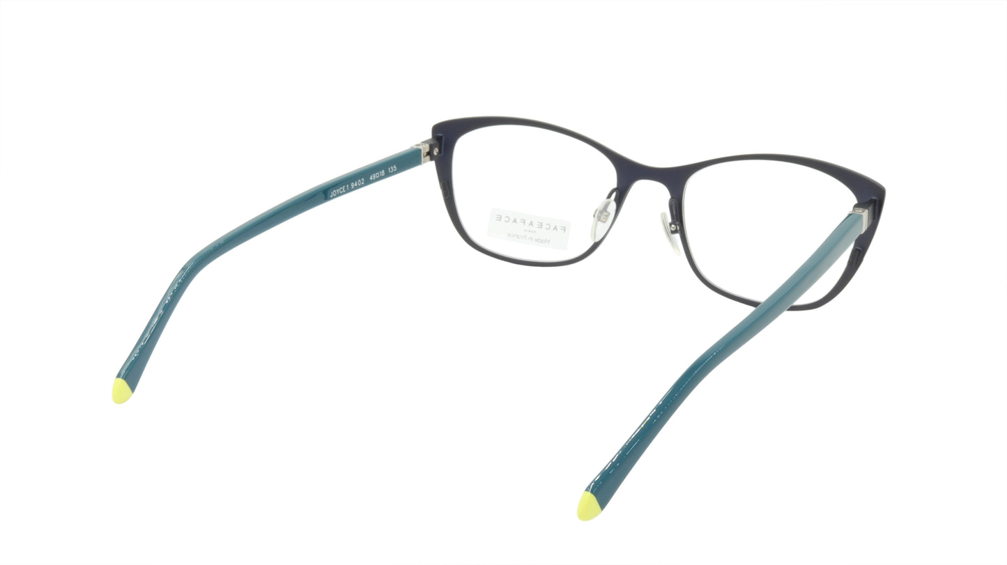 Face A Face Eyeglasses Frame JOYCE 1 Col. 9402 Acetate Matte Blueberry Violet