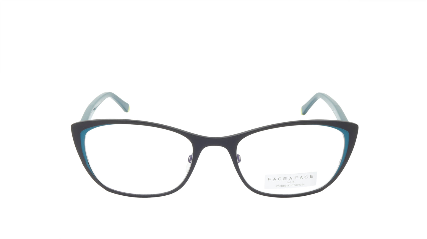 Face A Face Eyeglasses Frame JOYCE 1 Col. 9402 Acetate Matte Blueberry Violet