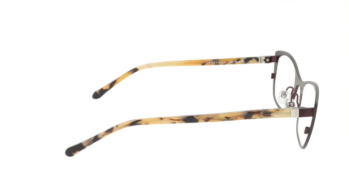 Face A Face Eyeglasses Frame JOYCE 1 Col. 9324 Acetate Dark Aubergine