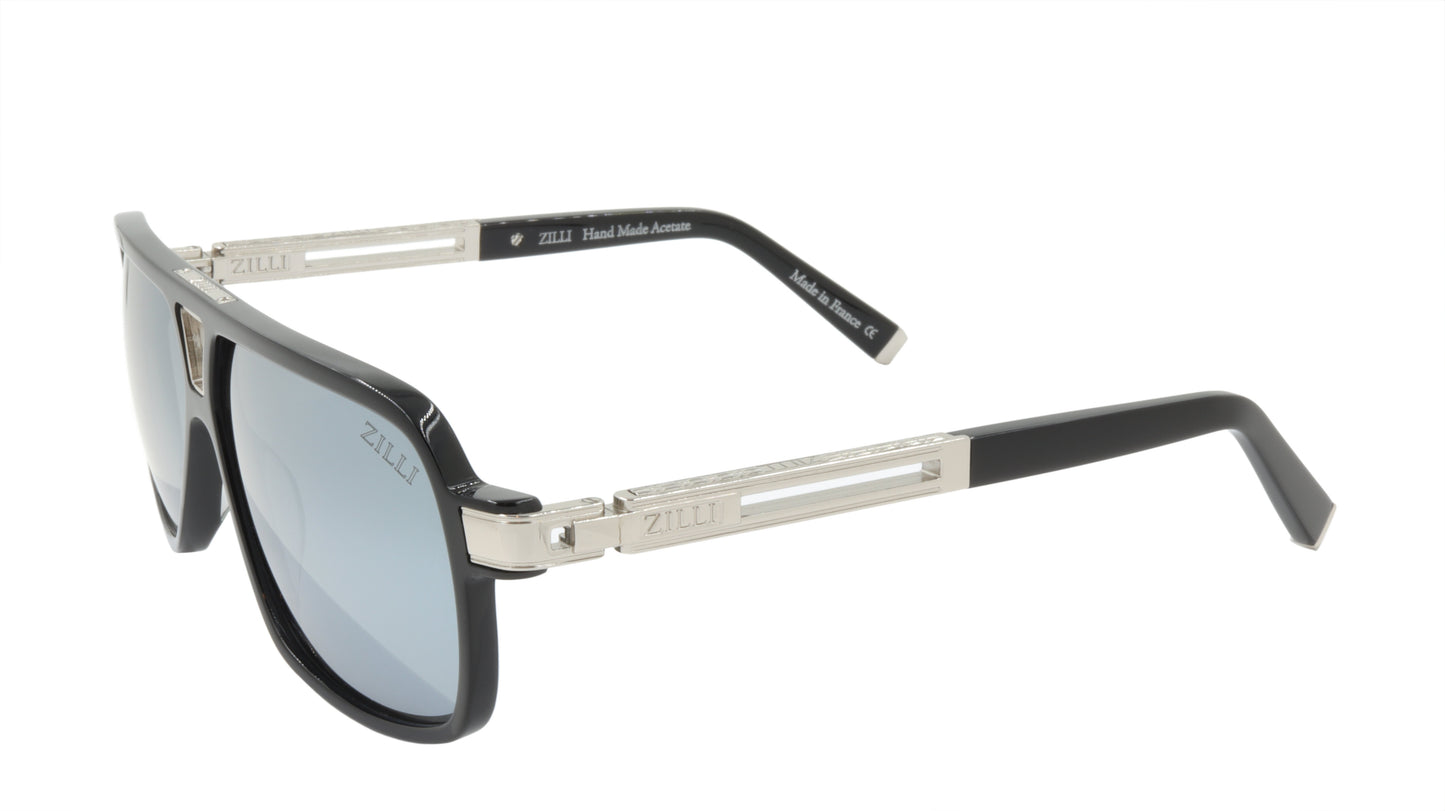 ZILLI Sunglasses Titanium Acetate Polarized France Handmade ZI 65036 C02