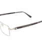 Paul Vosheront Eyeglasses Frame Gold Plated Titanium Wood Acetate Italy PV332 C2