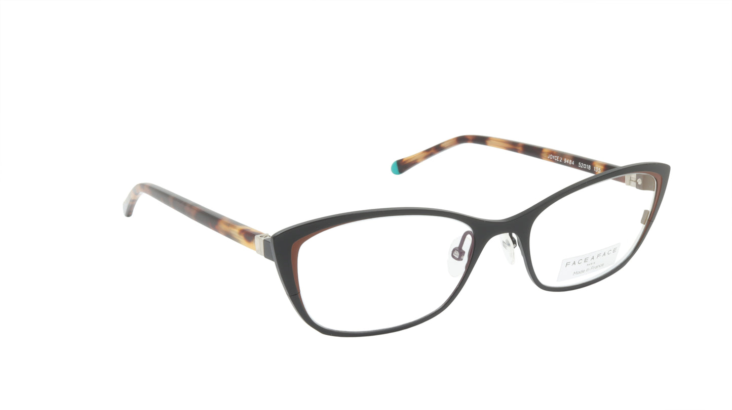 Face A Face Eyewear in Creamy Light and Dark Chocolate