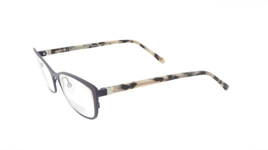 Face A Face Eyewear in a Dark Violet and Pastel Pink Fashion