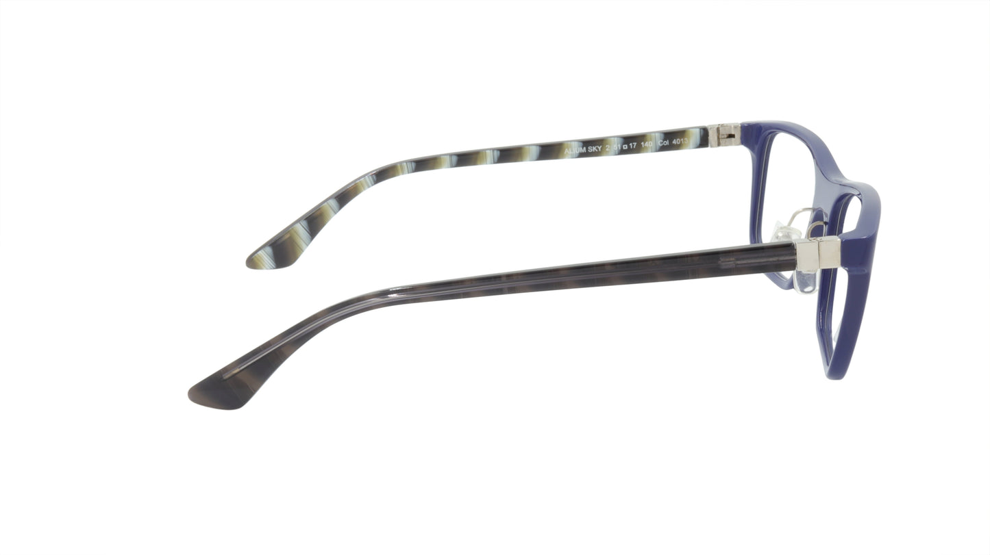 Face A Face ALIUM SKY 2 4013 Navy Blue Light Mauve Eyeglasses France