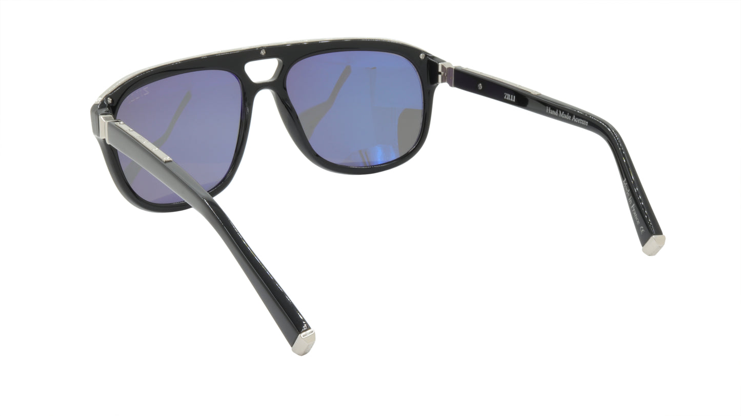 ZILLI Sunglasses Titanium Acetate Polarized France Handmade ZI 65005 C03