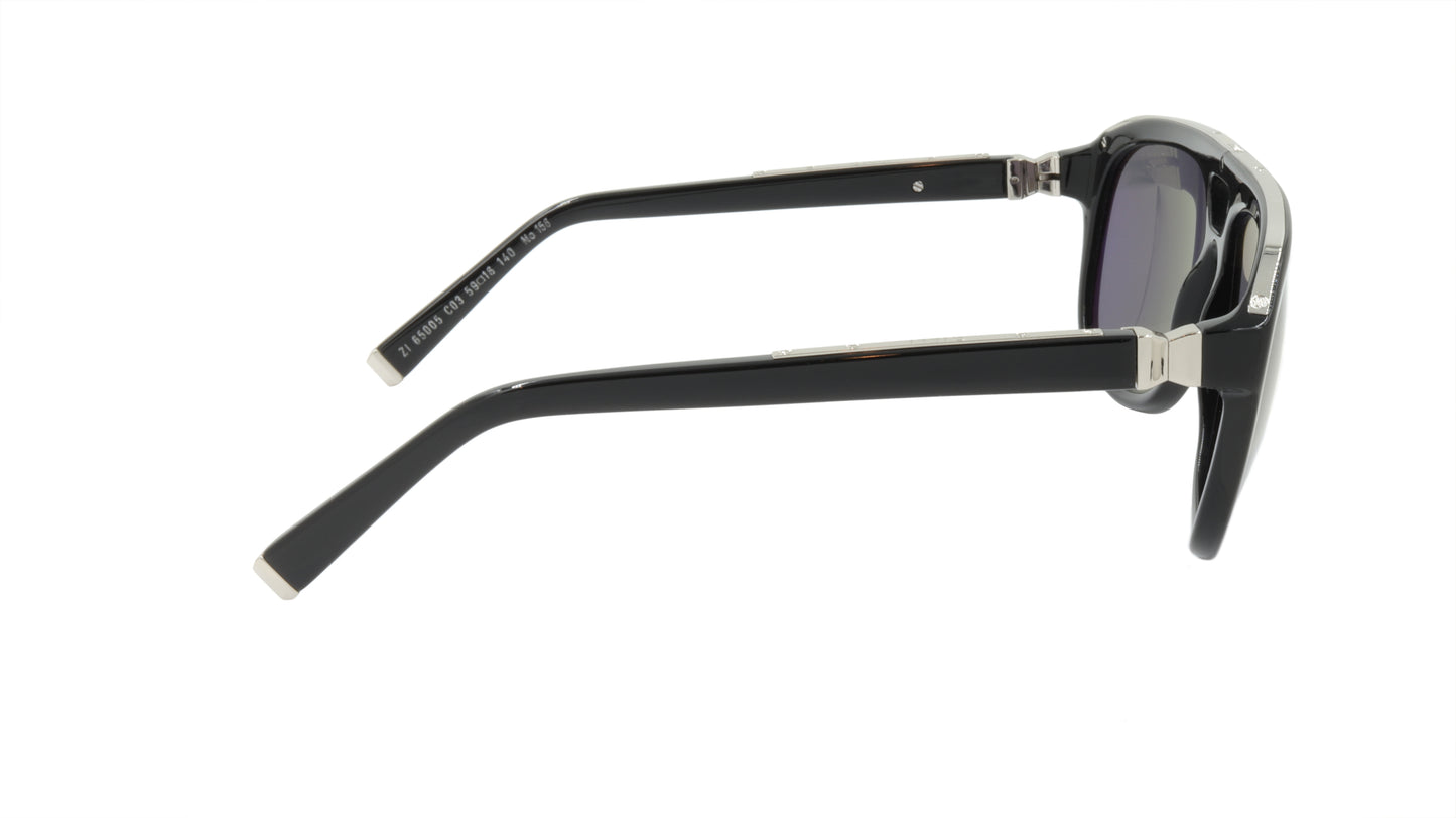 ZILLI Sunglasses Titanium Acetate Polarized France Handmade ZI 65005 C03