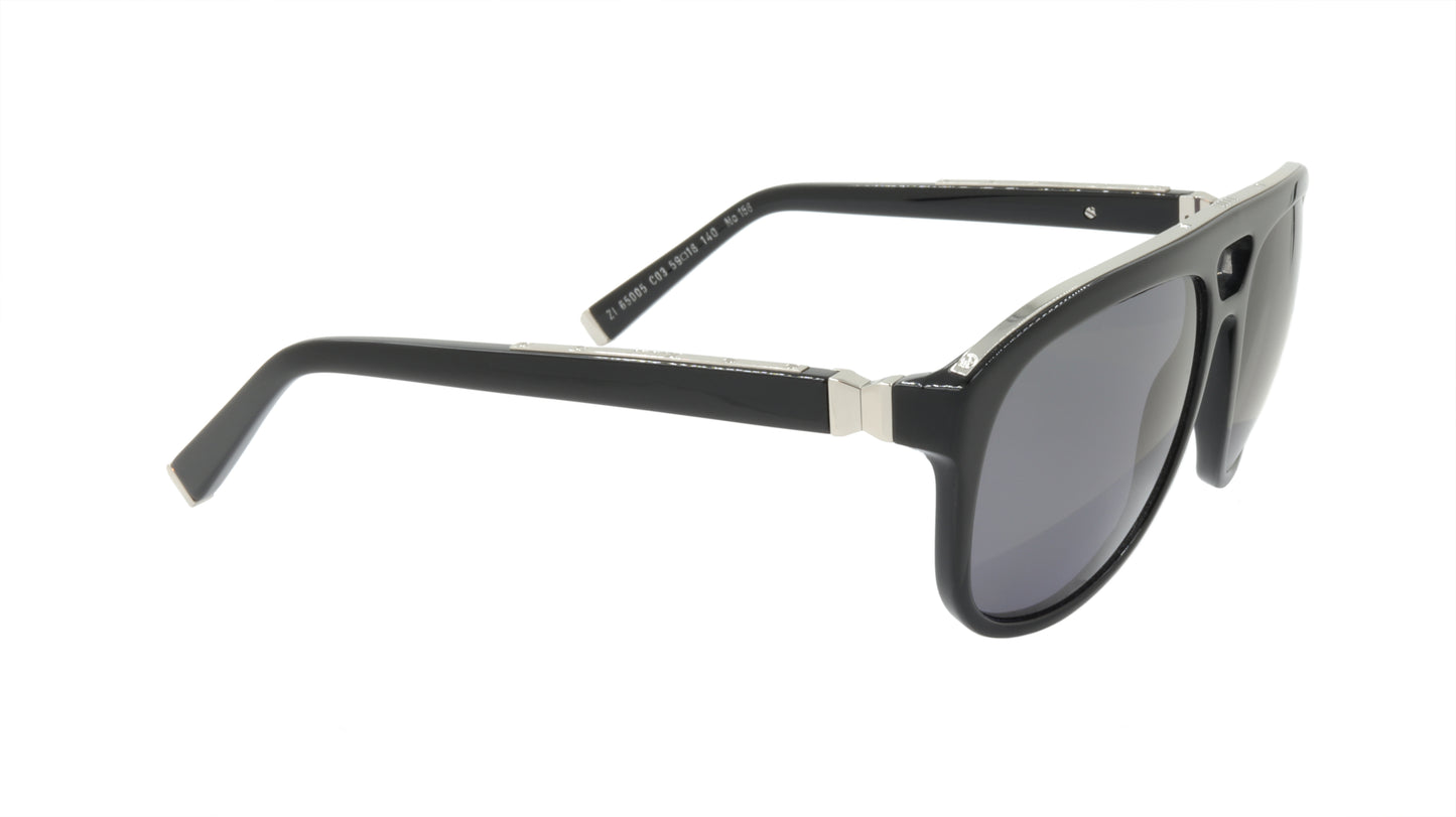 ZILLI Sunglasses Titanium Acetate Polarized France Handmade ZI 65005 C03