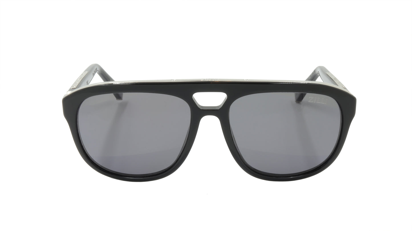 ZILLI Sunglasses Titanium Acetate Polarized France Handmade ZI 65005 C03