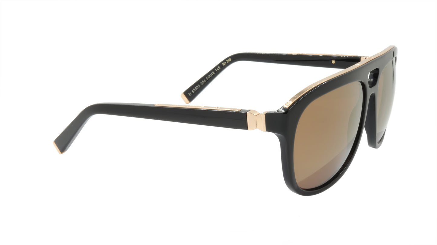 ZILLI Sunglasses Titanium Acetate Polarized France Handmade ZI 65005 C04