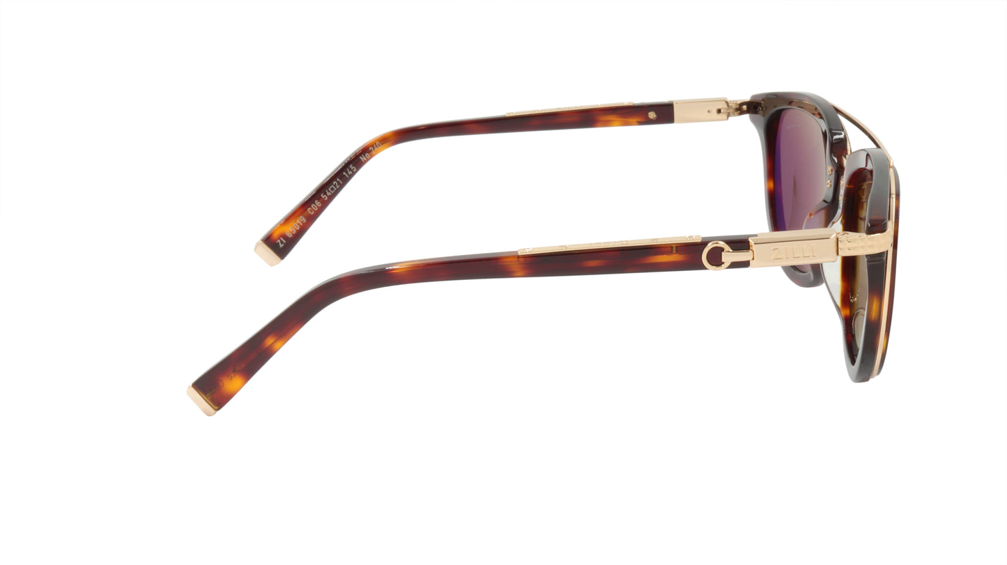 ZILLI Sunglasses Titanium Acetate Polarized France Handmade ZI 65019 C06