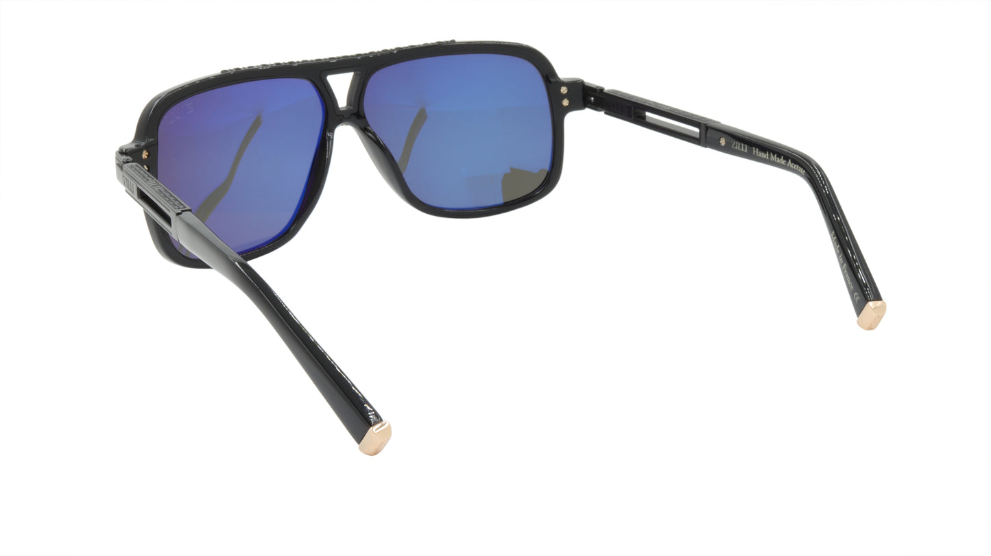 ZILLI Sunglasses Titanium Acetate Polarized France Handmade ZI 65016 C05