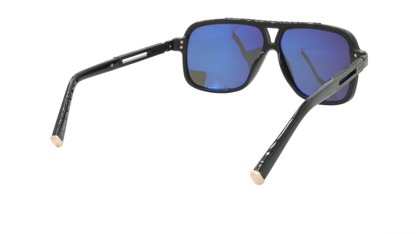 ZILLI Sunglasses Titanium Acetate Polarized France Handmade ZI 65016 C05