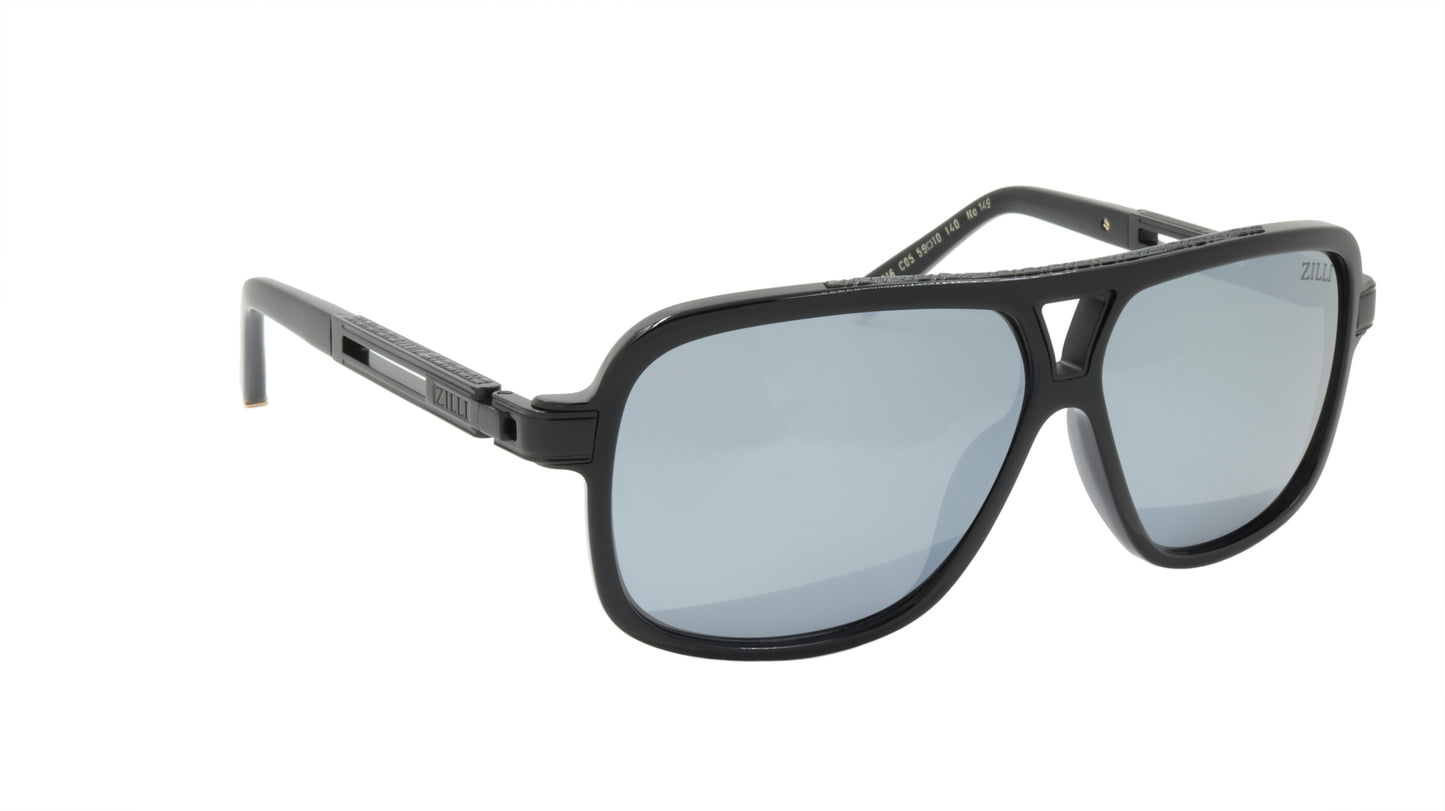 ZILLI Sunglasses Titanium Acetate Polarized France Handmade ZI 65016 C05