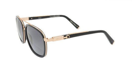 ZILLI Sunglasses Titanium Acetate Polarized France Handmade ZI 65013 C09