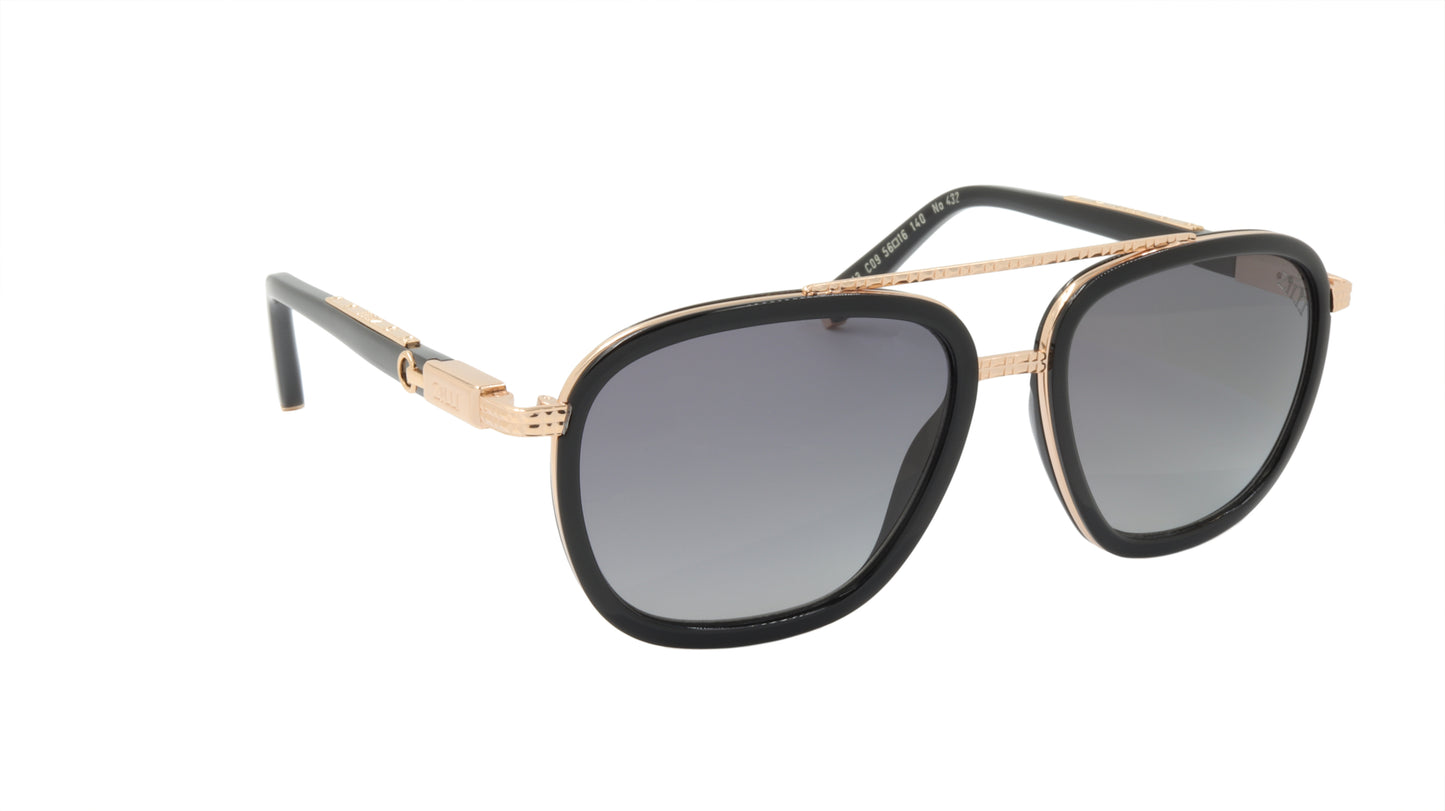 ZILLI Sunglasses Titanium Acetate Polarized France Handmade ZI 65013 C09