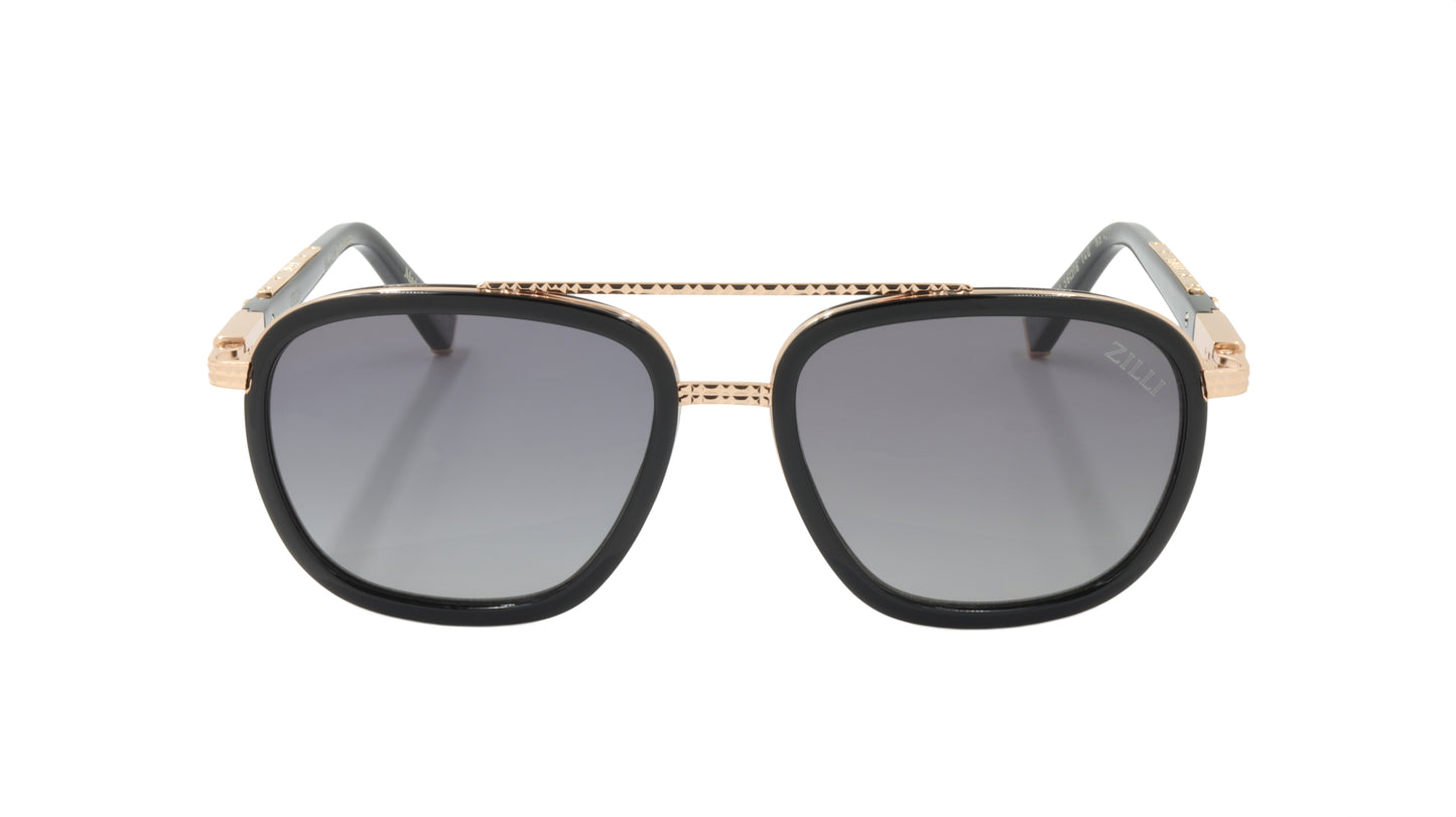 ZILLI Sunglasses Titanium Acetate Polarized France Handmade ZI 65013 C09