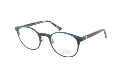 Face A Face Eyeglasses Frame EMMIE 2 Col. 9722 Acetate Metal Duck Blue Violet