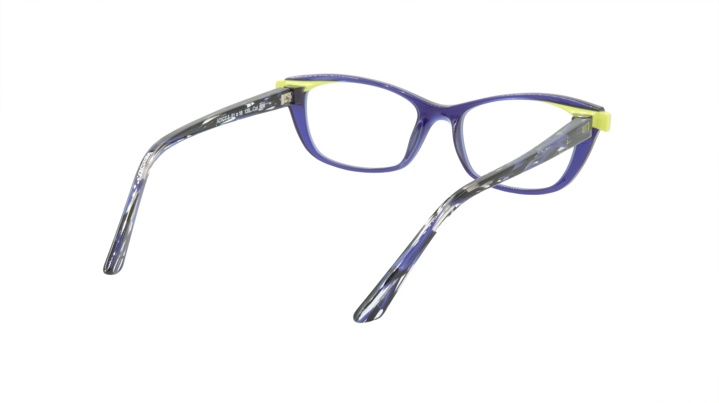 Face A Face Rectangle Eyeglasses in Contemporary Purple Acetate