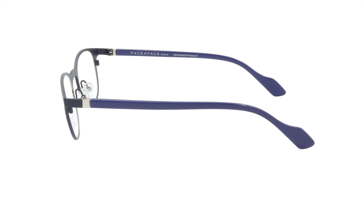 Face A Face Eyeglasses Frame HARRY 2 Col. 9403 Acetate Metal Matte Blue Jazz Blu