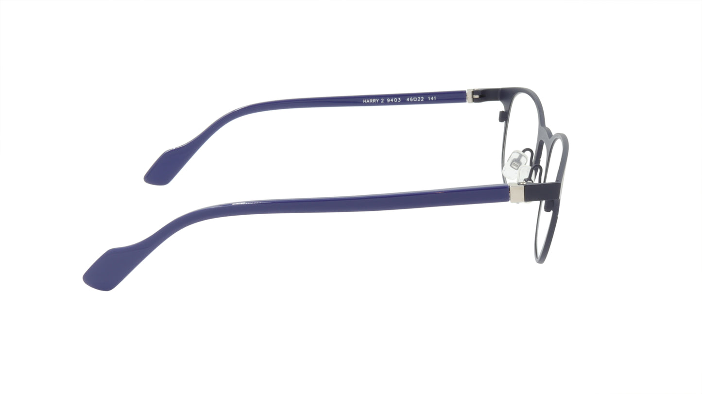 Face A Face Eyeglasses Frame HARRY 2 Col. 9403 Acetate Metal Matte Blue Jazz Blu