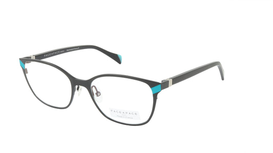 Face A Face Eyeglasses Frame ZOOEY 2 Col. 9399 Acetate Metal Matte Black