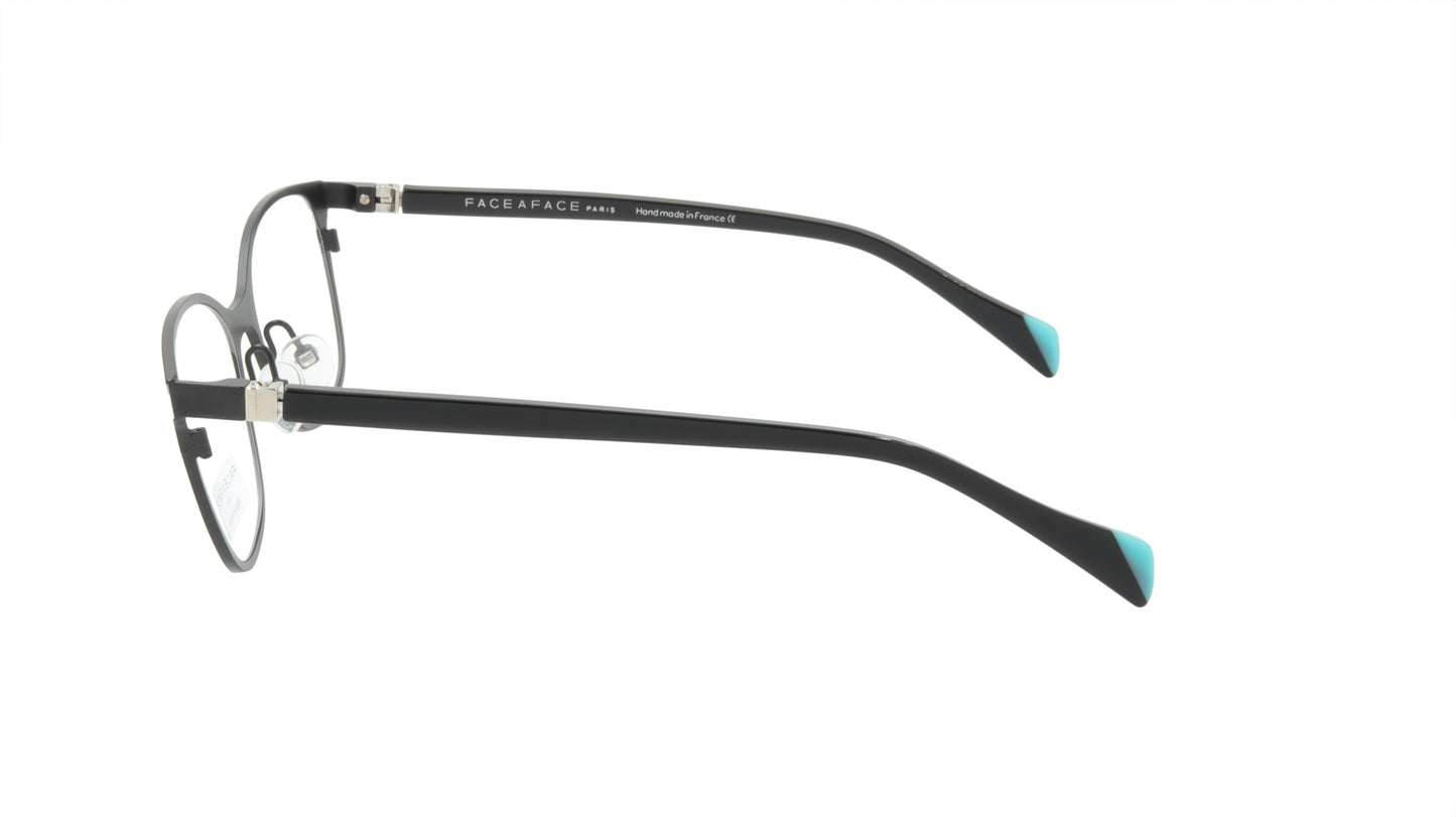 Face A Face Eyeglasses Frame ZOOEY 2 Col. 9399 Acetate Metal Matte Black