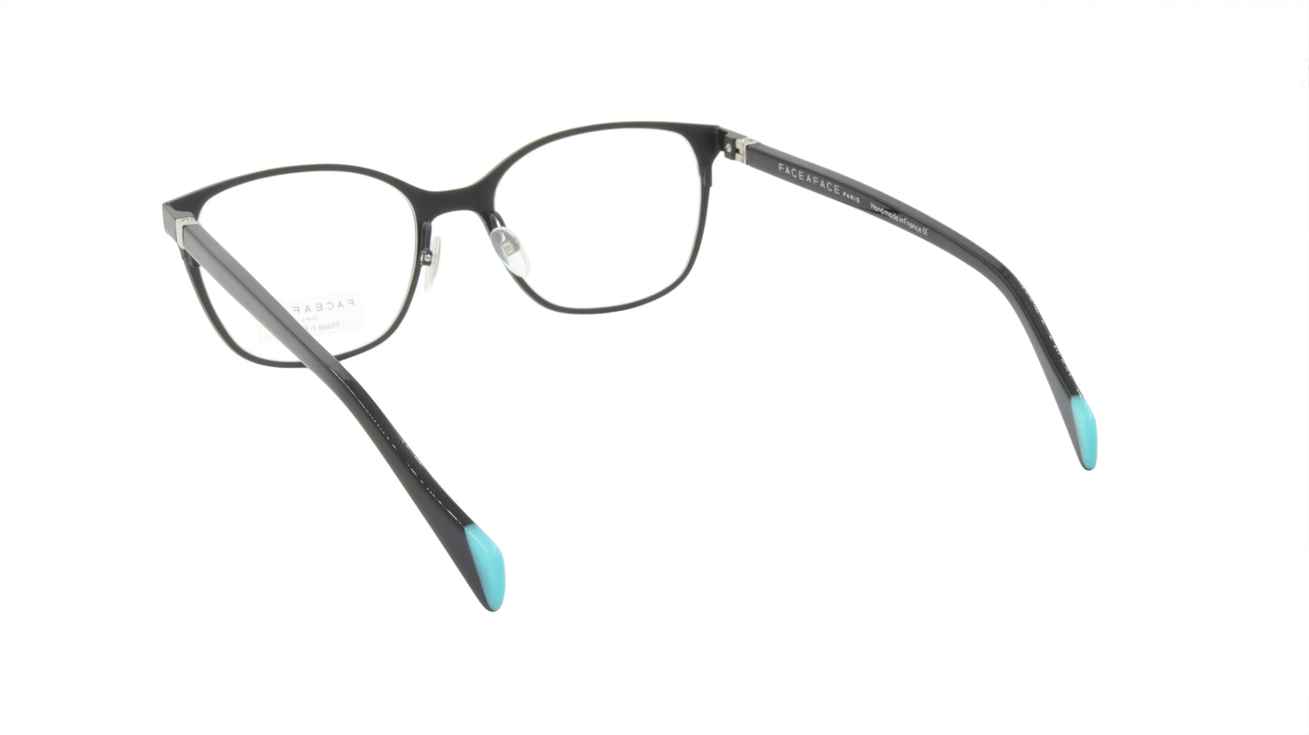 Face A Face Eyeglasses Frame ZOOEY 2 Col. 9399 Acetate Metal Matte Black