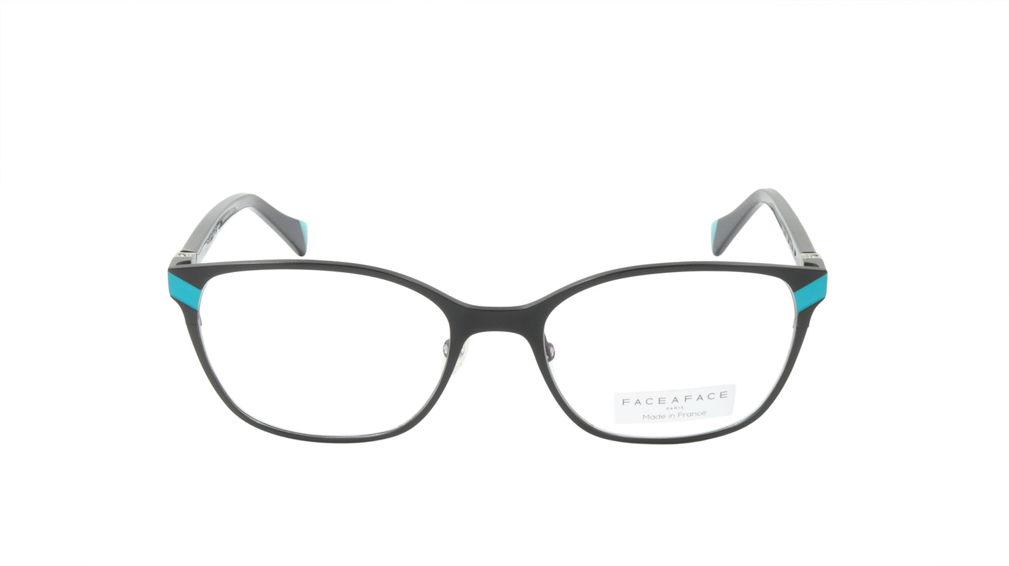 Face A Face Eyeglasses Frame ZOOEY 2 Col. 9399 Acetate Metal Matte Black