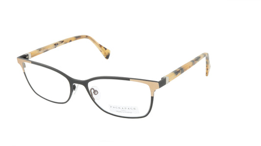 Face A Face Eyeglasses Frame SANDS 3 Col. TM01 Acetate Metal Matte Black Satin