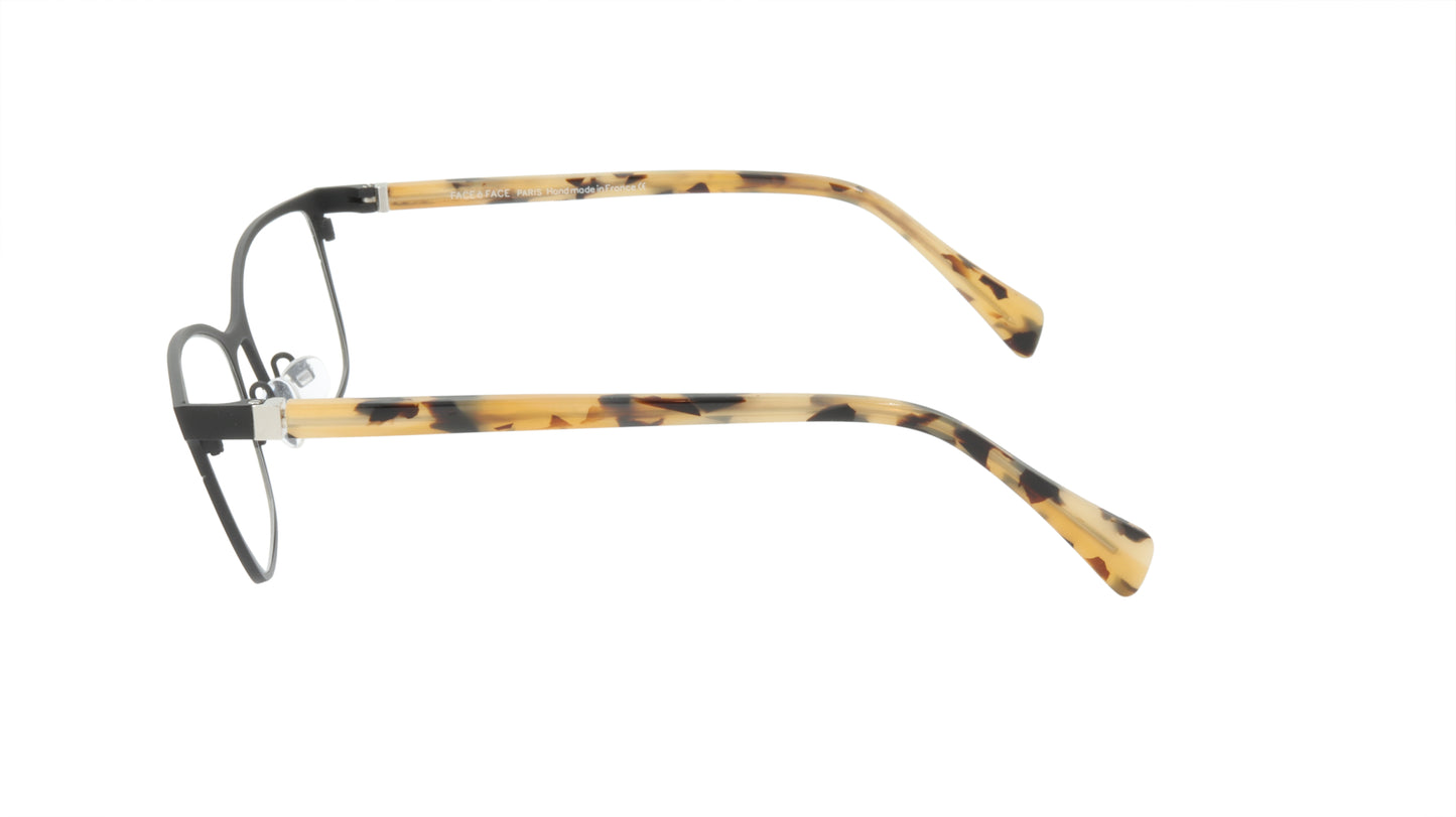 Face A Face Eyeglasses Frame SANDS 3 Col. TM01 Acetate Metal Matte Black Satin