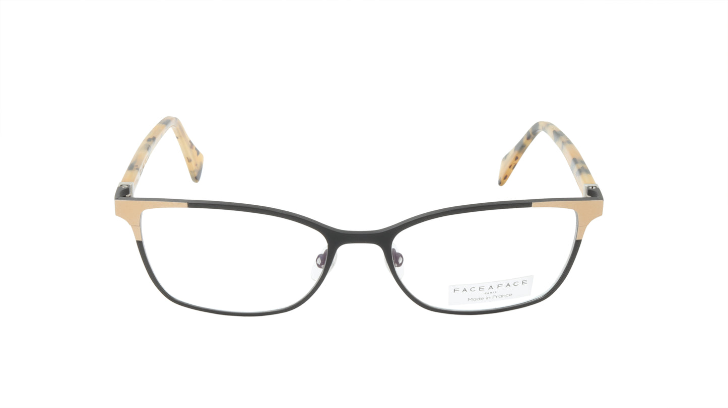 Face A Face Eyeglasses Frame SANDS 3 Col. TM01 Acetate Metal Matte Black Satin