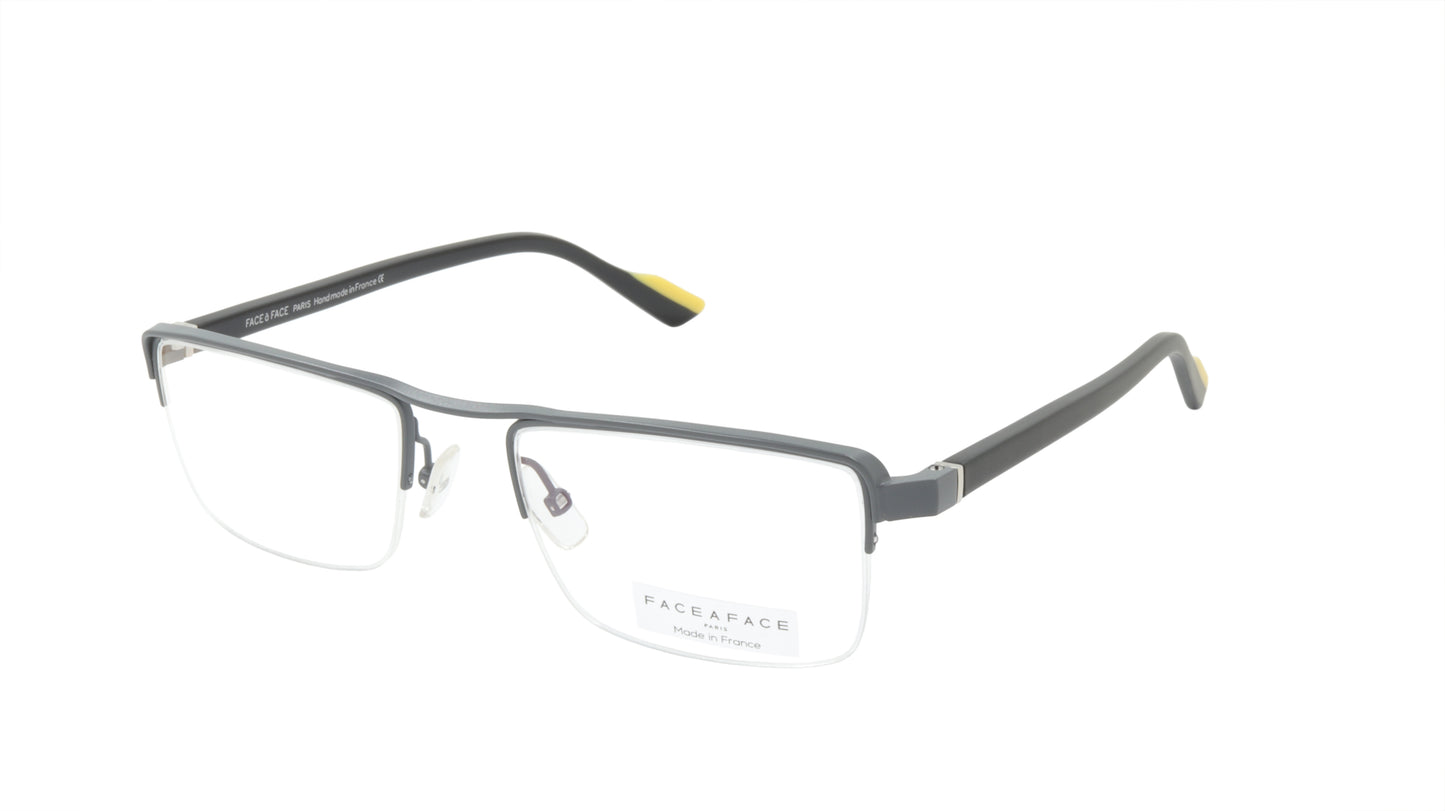 Face A Face Eyeglasses Frame RODEO 1 Col. 9652 Acetate Metal Black Yellow