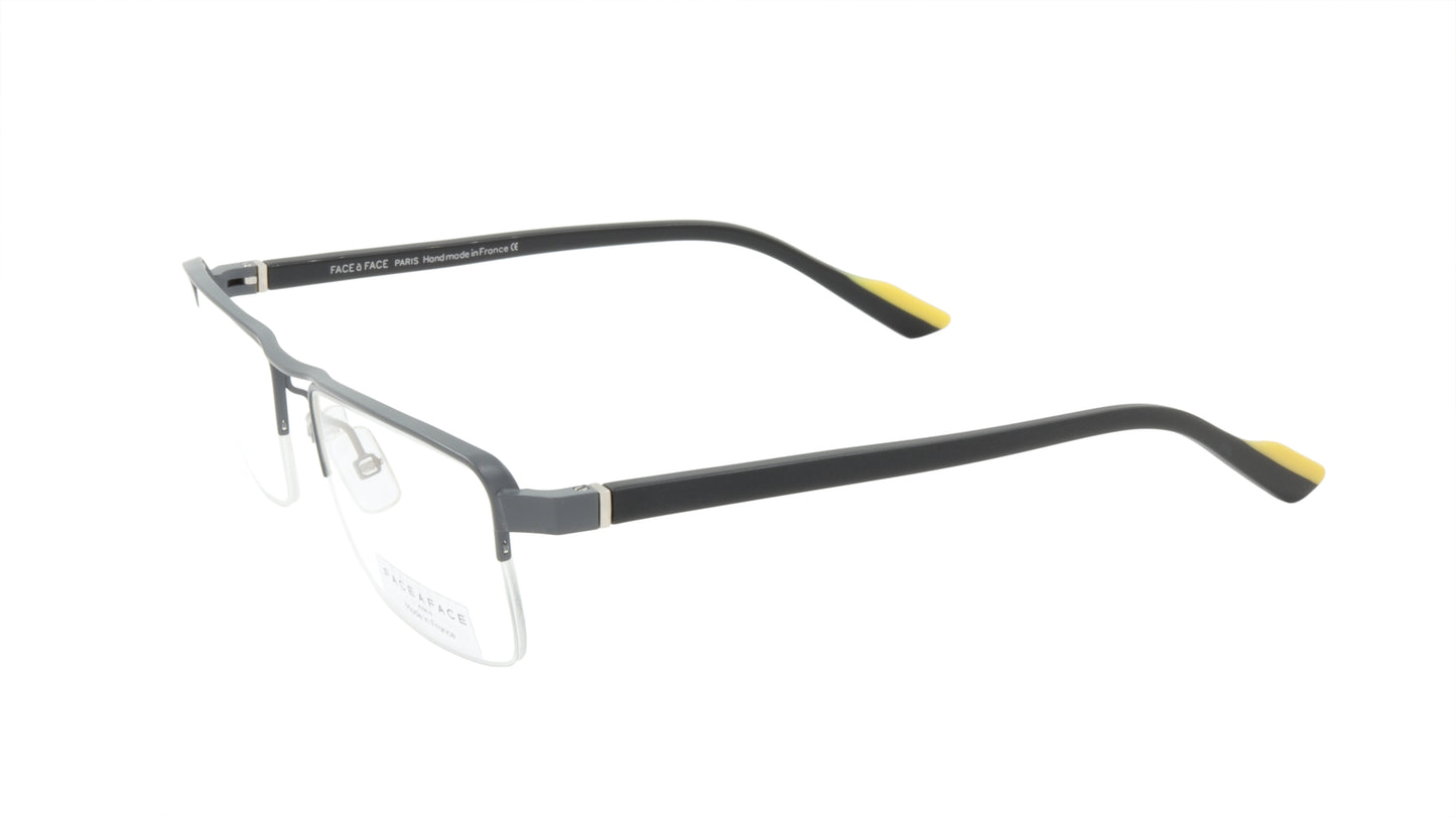 Face A Face Eyeglasses Frame RODEO 1 Col. 9652 Acetate Metal Black Yellow