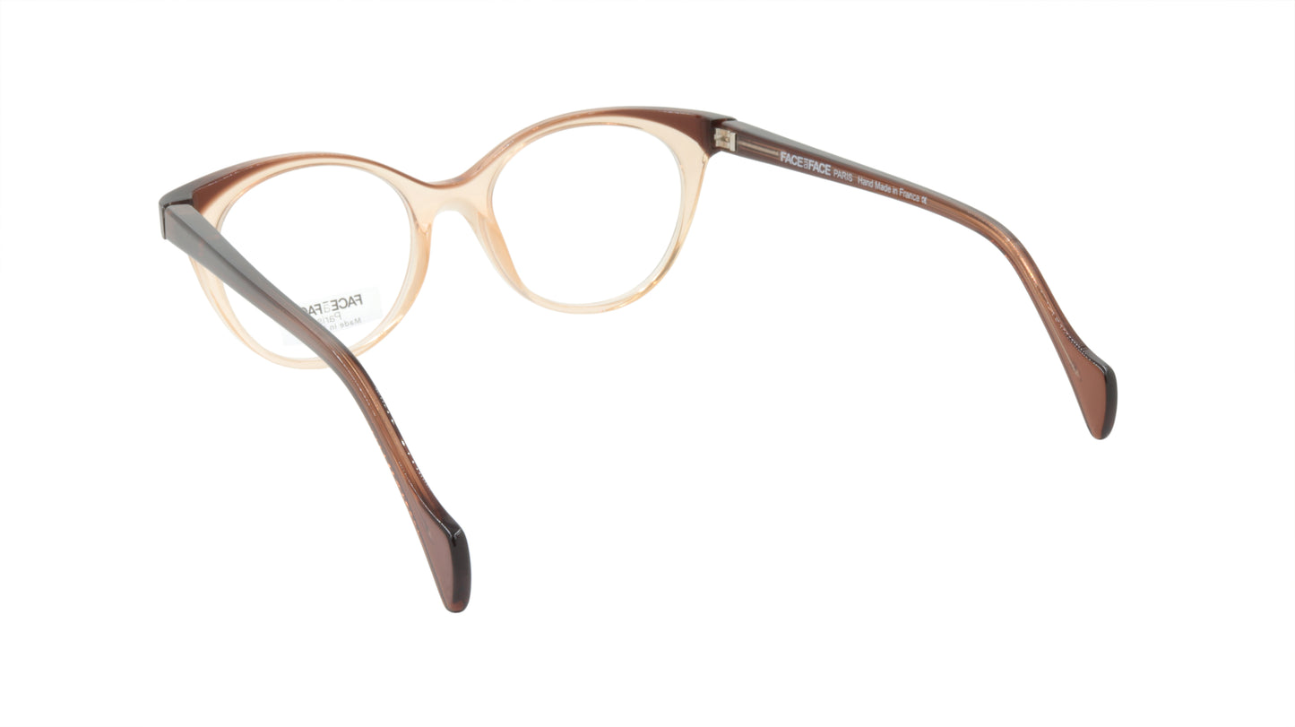 Face A Face Eyeglasses Frame JODIE 2 Col. 559 Acetate Transparent Brown