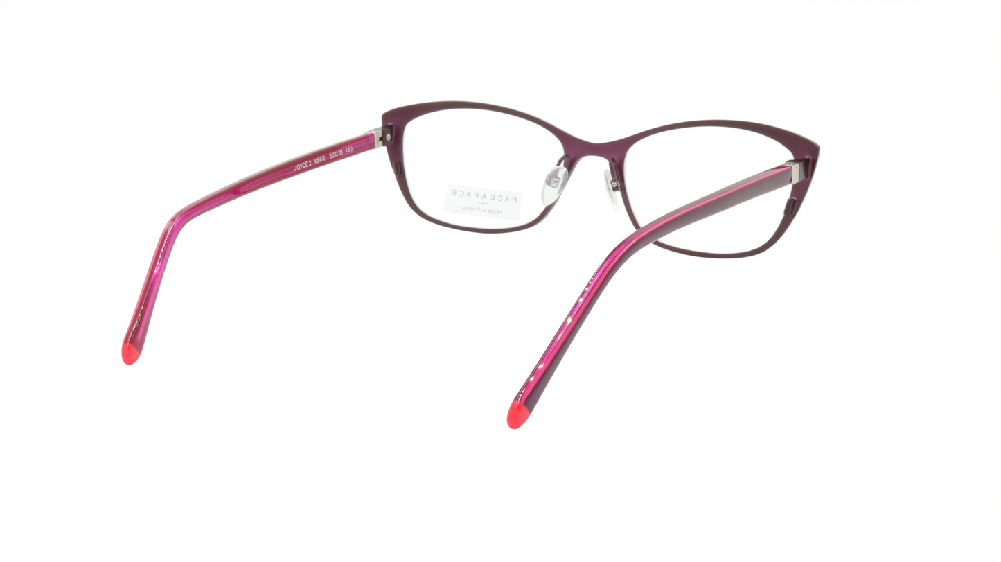Face A Face Eyeglasses Frame JOYCE 2 Col. 9560 Acetate Velvet Aubergine Violet