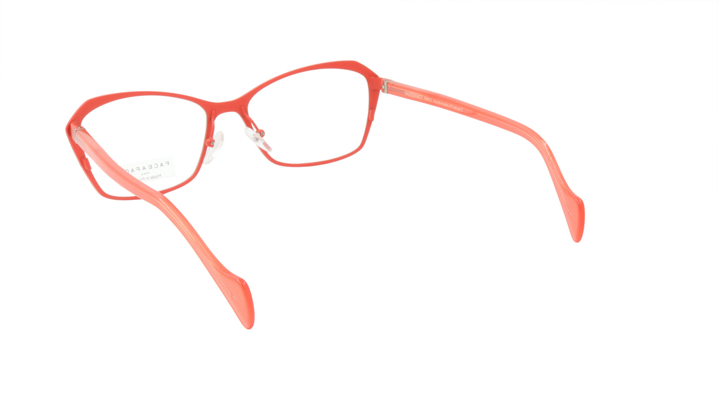 Face A Face Eyeglasses Frame KEIRA 2 Col. 9238 Acetate Metal Matte Terracotta