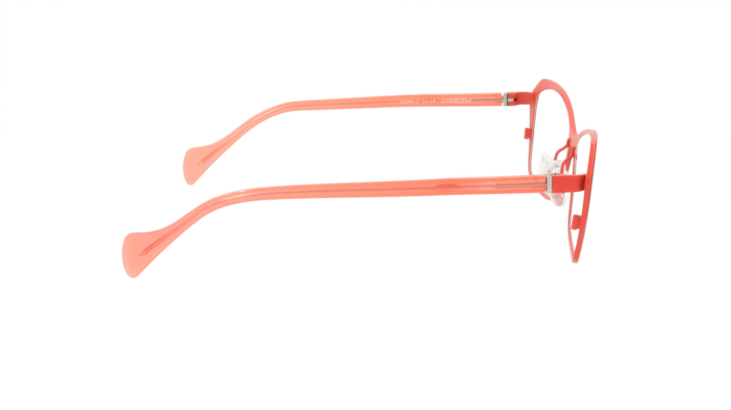 Face A Face Eyeglasses Frame KEIRA 2 Col. 9238 Acetate Metal Matte Terracotta