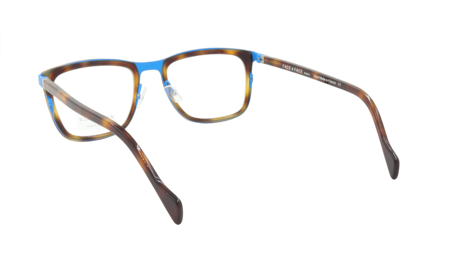 Face A Face Eyeglasses Frame VIGGO 2 Col. UM31 Acetate Metal Ultra Matte Blue