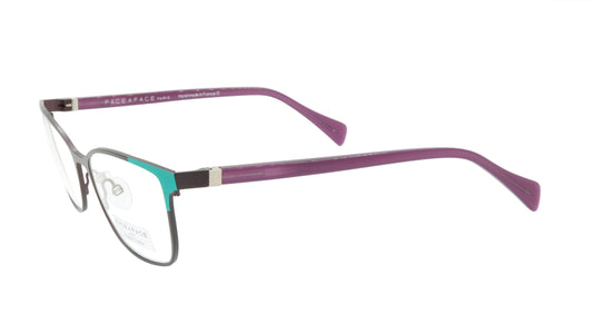 Face A Face Eyeglasses Frame SANDS 3 Col. 9122 Acetate Metal Dark Aubergine Gree