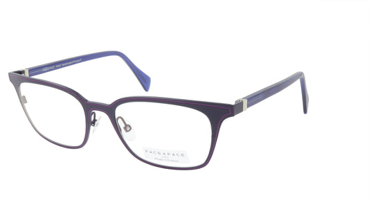 Face A Face Eyeglasses Frame VICKY 3 Col. 9381 Acetate Metal Dark Violet Light