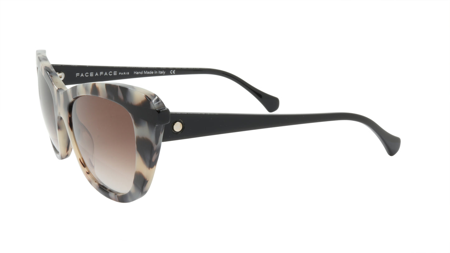 Face A Face Sunglasses Frame SHINE 1 Col. 7407 Acetate Camoflauge Congo Black